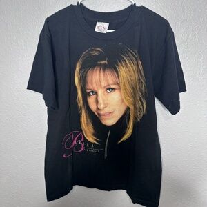 Vintage‎ Barbara Streisand  The Concert at MGM Grand n 1994 T-Shirt